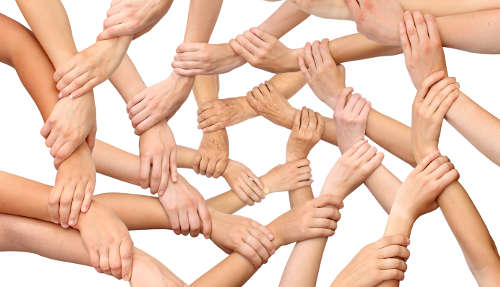 Ring of many hands team